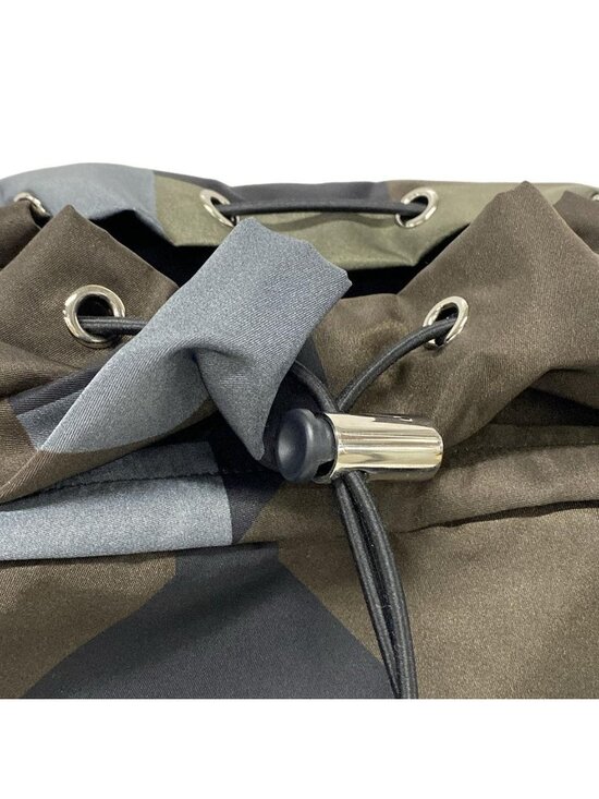 Prada Backpack Dark Green Black Multi main image 8